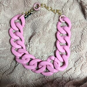 Pink Chain Link Necklace